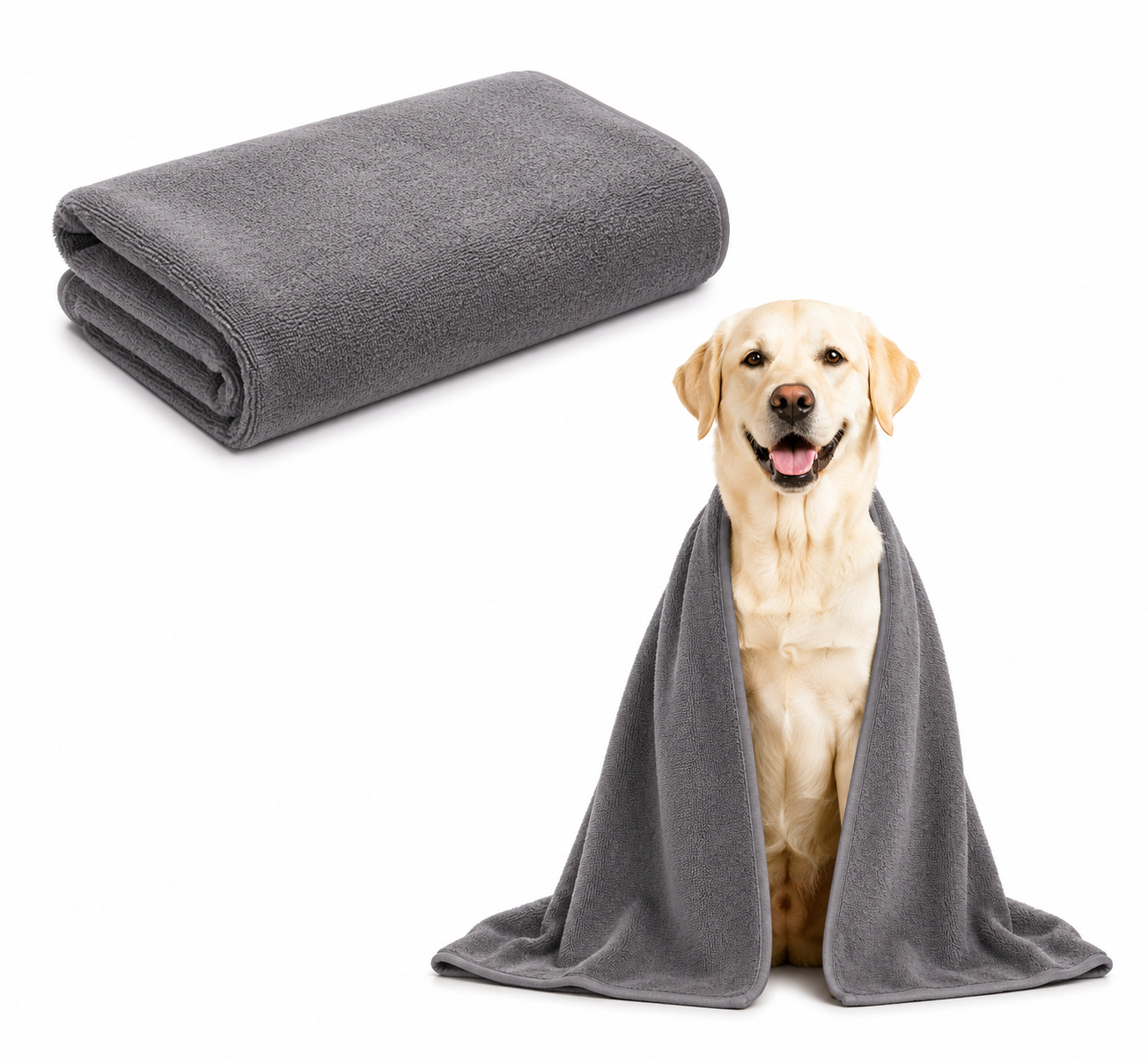 Microfiber pet towel